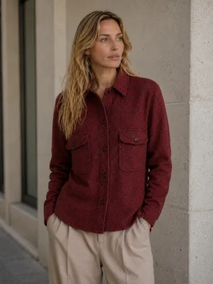 giacca in maglia cashmere