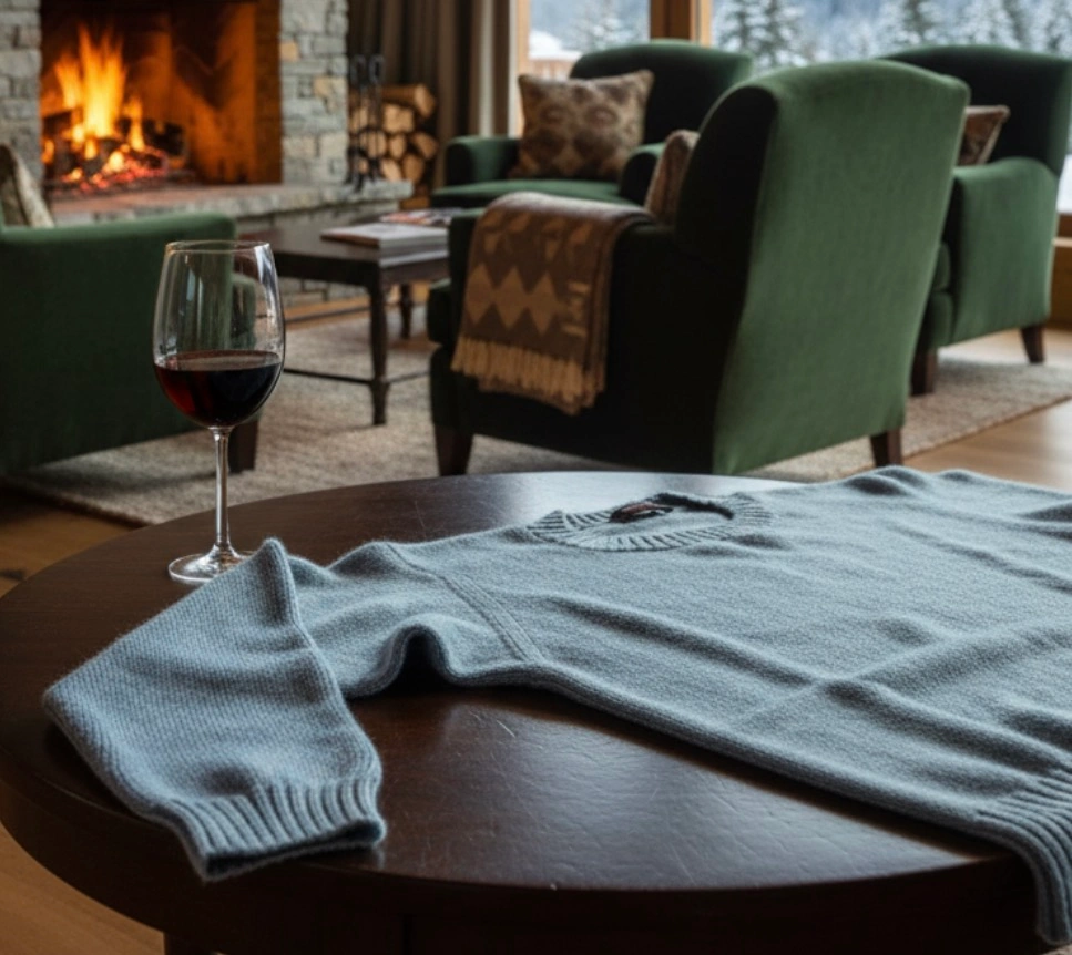 maglia tubolare in cashmere